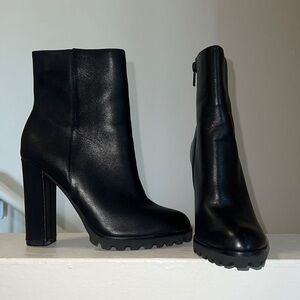 ALDO women leather booties
